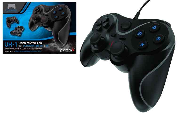 Mando Gioteck Vx 1 Wired Ps3 Y Pc Cd